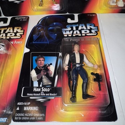 Star Wars, The Power of the Force: BOBA FETT Red Card / Kenner Lot