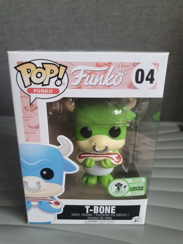 Funko Pop Spastik Plastik T Bone 3000pc Limited Edition #04