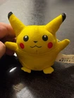 nintendo - pokemon rare 1999 burger king pikachu -plush toy 3"