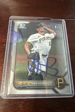 Autographed 2022 Bowman Draft Chrome 1st - Hunter Barco #BDC-103 (RC)