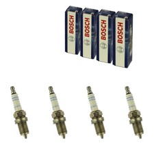 4x BOSCH Zündkerze passend für Peugeot 207 1.4 16V 8FS EP3 Mini Roadster N14B16C