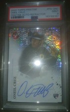 2022 Topps Pristine Oneil Cruz Rookie Auto Refractor /99 PSA 9