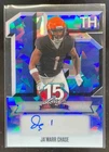 2025 Leaf 15th Anniversary NSCC Ja'Marr Chase Crystal Auto Blue #1/1