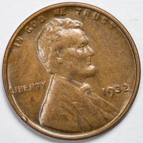 1932-P Lincoln Wheat Penny Cent Almost Uncirculated (AU)