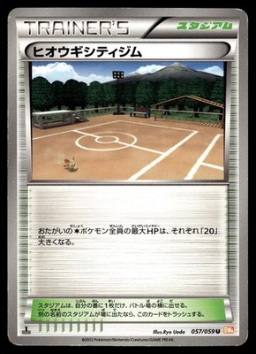 ASPERTIA CITY GYM 057/059 UNCOMMON COLD FLARE POKEMON JAPANESE
