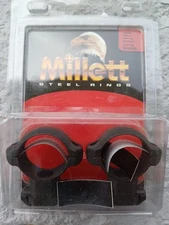 Millett Steel Scope Rings BN00020
