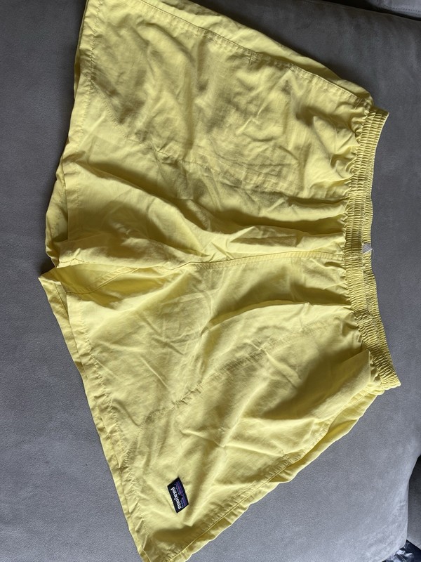 Patagonia Men’s Baggies Swim Shorts Yellow Size XL