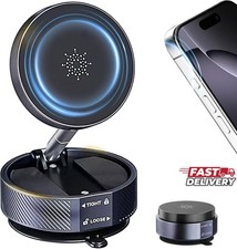 Vacuum Magnetic Car Phone Holder,360  Adjustable Vacuum Suction Cup Phone Mount