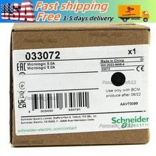 NEW SCHNEIDER 33072 Air High Current Circuit Breaker Control Unit