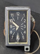 1946 - 1948 Chrysler Desoto S11 Mopar Dash Clock George W Borg Chicago Rare