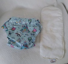 Mama Koala Cloth Pocket Diaper With Microfiber Insert Unicorn Castles