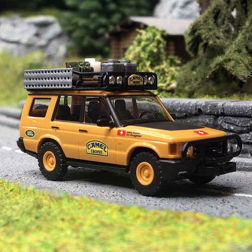 Land Rover Discovery, Camel Trophy 1992 - BUSCH 51938 - HO 1/87 | Condition: Neuf