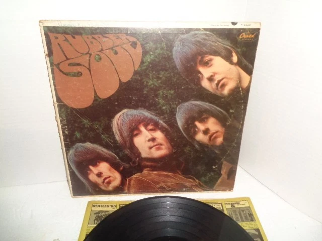 The Beatles Rubber Soul 1965 Original Record Album