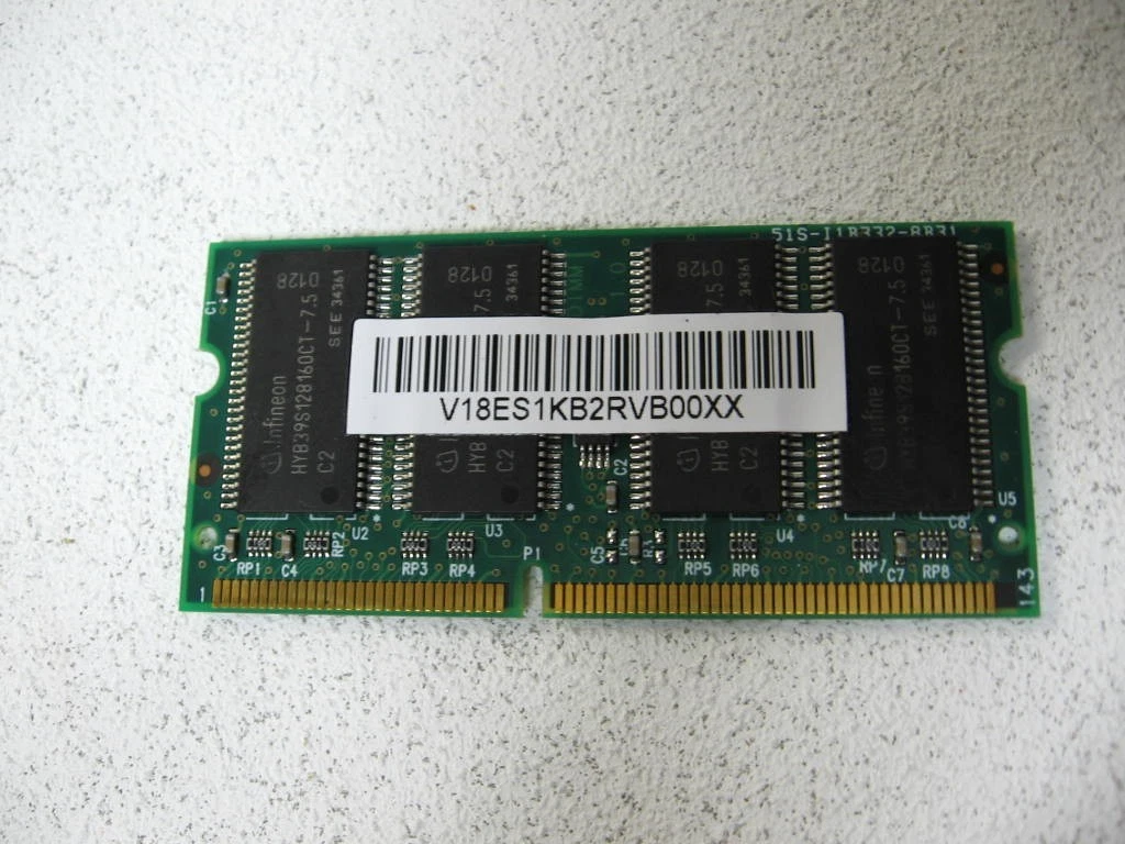 【希少】Infineon製 64MB SO-DIMM メモリモジュール Infineon Computer RAM for sale | eBay