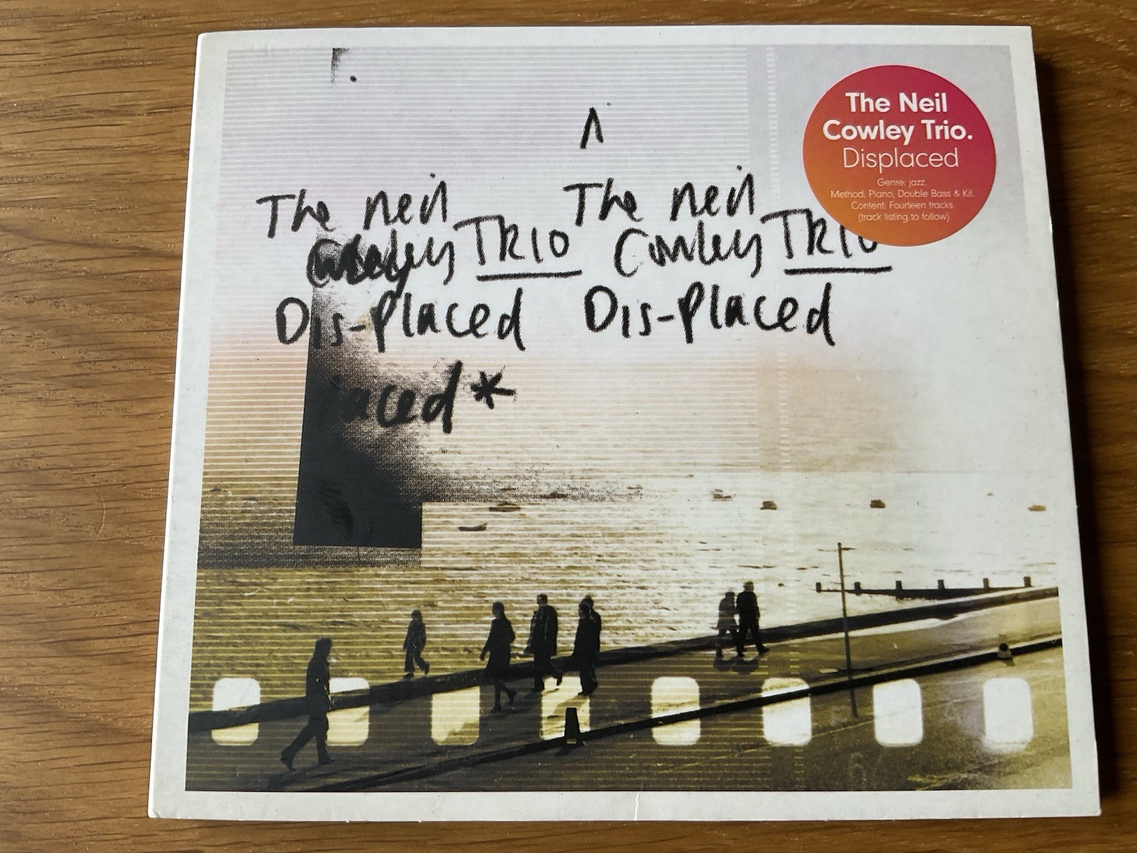 The Neil Cowley Trio CD Displaced Digipak Hide Inside Records