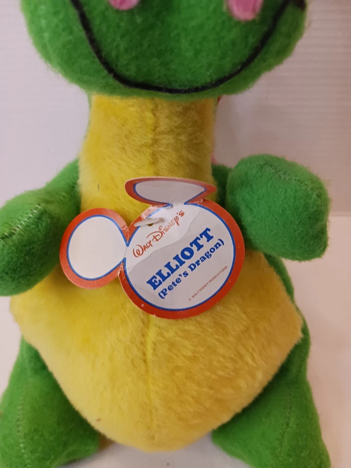 Pete's Dragon Disney Vintage California Stuffed Toys Plush 14" Elliot 1970s Tag - Image 2 of 4