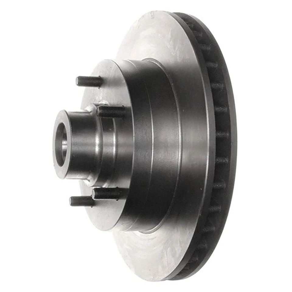 Kit delantero rotor de freno y buje y pastillas de freno metálicas para Dodge B150 1994 Foto 3 de 4