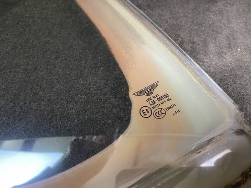 Rear Right Door Quarter Window Glass OEM 06-12 Bentley Continental Flying Spur - Picture 3 of 7