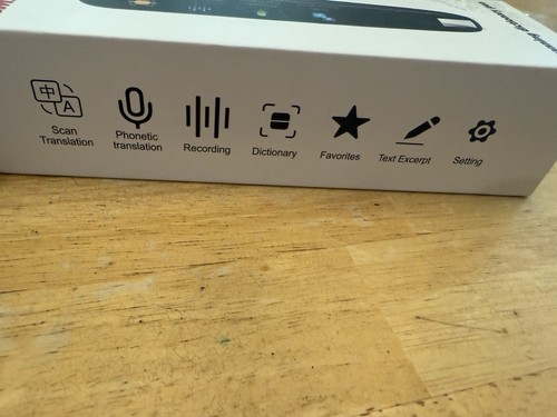 Smart Scanner Pen Touch Screen Language Translator Dictionary English Learning - Picture 3 of 3