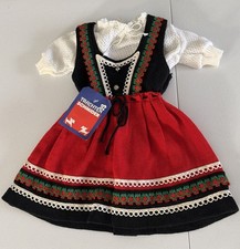 Vtg NWT Trachten Schmider Sz 86 24m Wool Blend German Dirndl Dress Deadstock