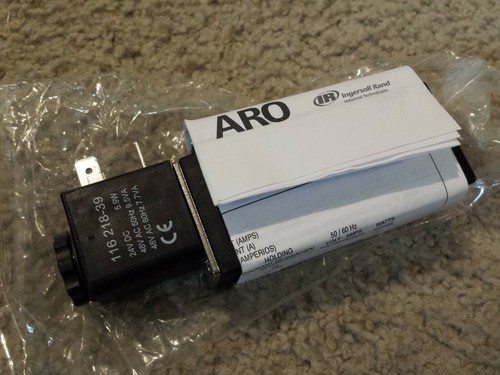 ARO M252SS-024-D Solenoid Air Control Valve,1/4 In,24VDC - Foto 2 di 2