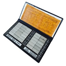 Surface Roughness Comparators with 30pcs Blocks Range Ra 0.05-12.5 GB6060.2-2006