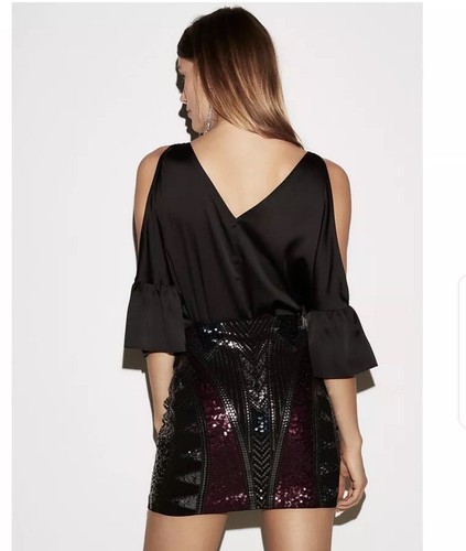 geometric sequin skirt | eBay