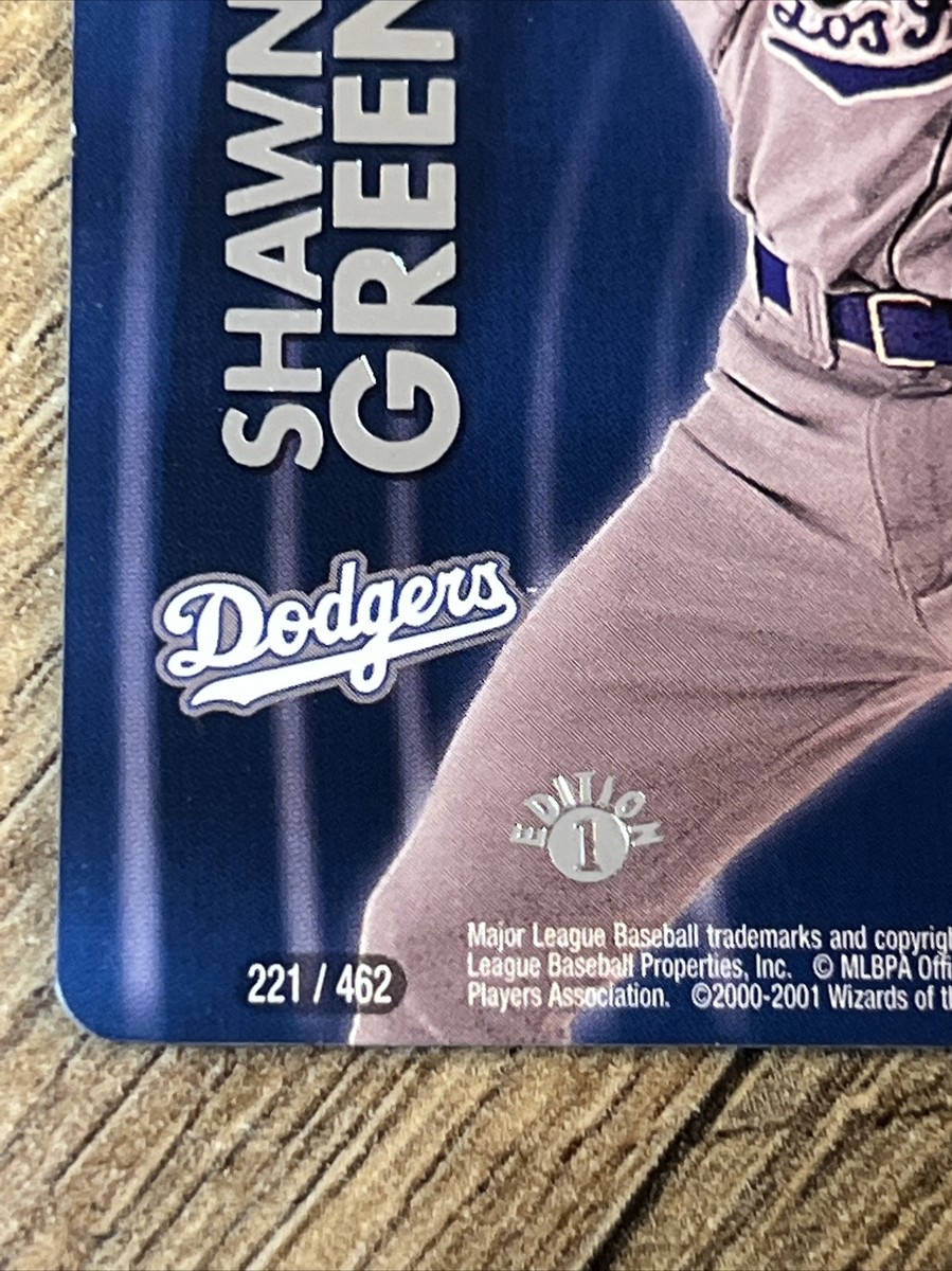 Shawn Green 2001 MLB Showdown Card Los Angeles Dodgers 221/462 1st