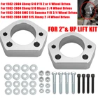 For 82-04 Chevy S10 P/U 2 or 4 Wheel Drives Front Ball Joint Spacers Lift Kit
