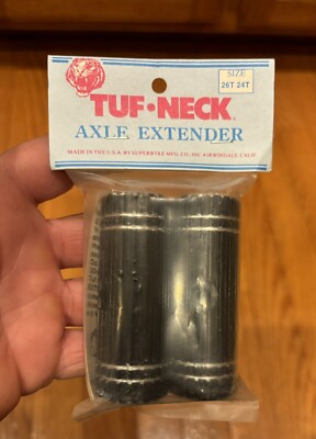 TUF-NECK AXLE PEGS 24/26T NOS BMX