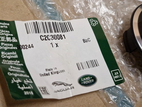 Jaguar X-Type Growler Wheel Centre Cap XF XJ XK X 2001-2010 C2C30081 Genuine - Picture 6 of 11