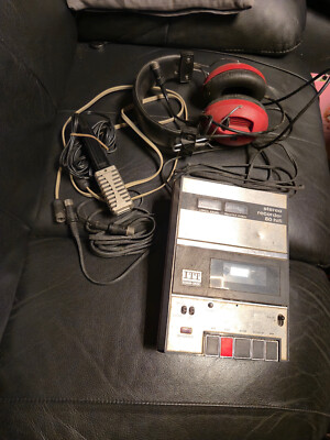 ITT Schaub Lorenz Stereo Recorder 80 Hifi Cr +  11 Cassetten Mikrofon Kopfhörer