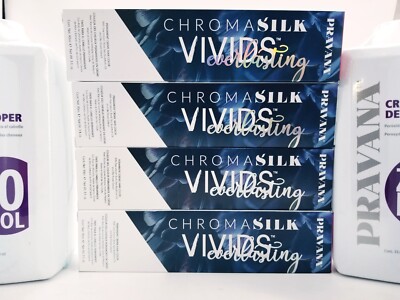 Pravana Chromasilk Vivids EVERLASTING Permanent Hair Colors 3oz Choose Yours 