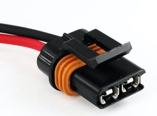 Assembled Delphi 2-Pin Female Metri 630 Series 12 AWG, 46amp 8" Lead PIGTAIL