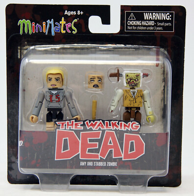 Skybound - The Walking Dead - MiniMates - Serie 2 - Amy & Stabbed Zombie