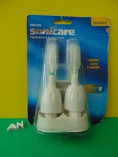 2 Pack Philips Sonicare Standard Replacement Brush Heads #11368 New Open Pack
