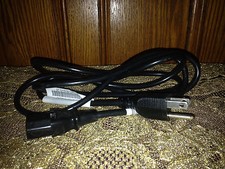 3 Prong Standard AC Electric Power Cable 6' For PC's, Printers, Etc.