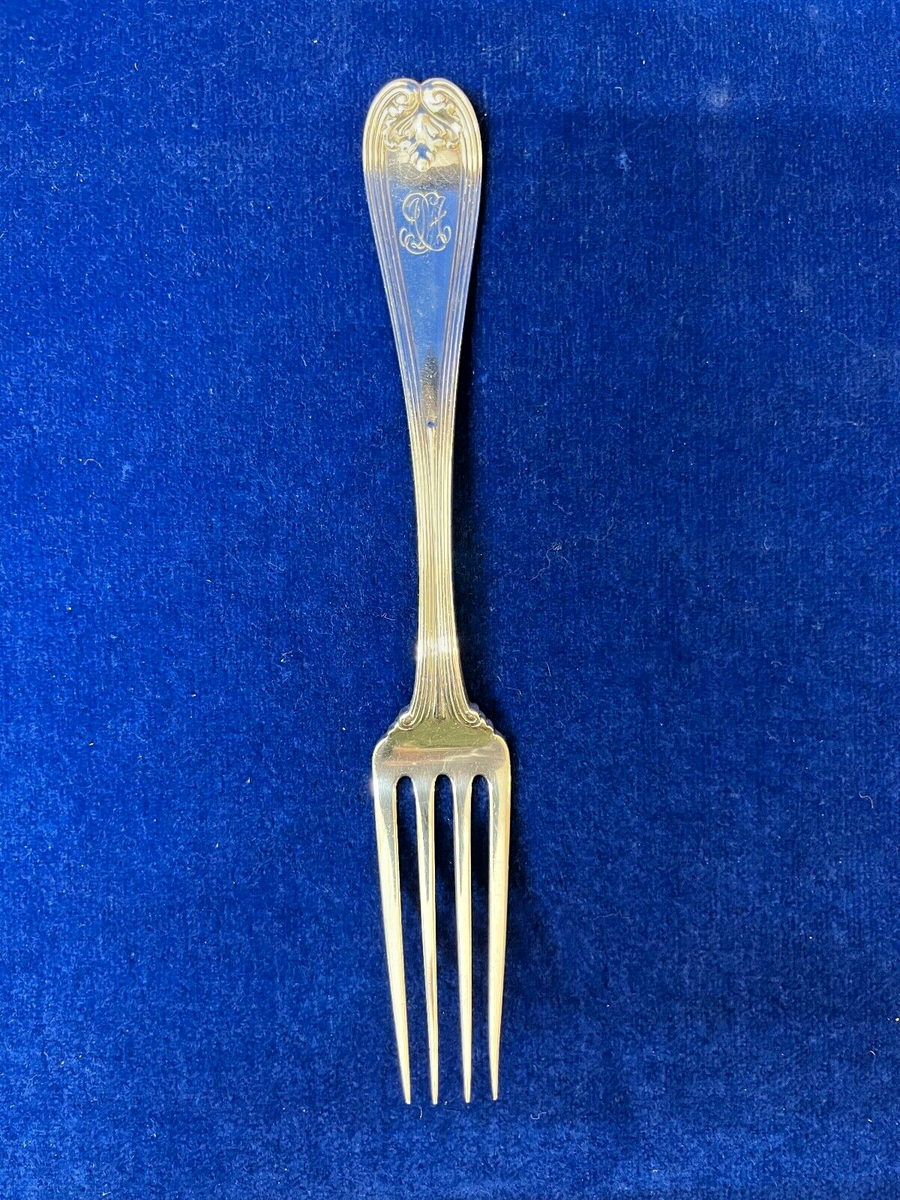 ONE. Tiffany & Co Sterling Silver Dinner Fork Colonial pattern 58