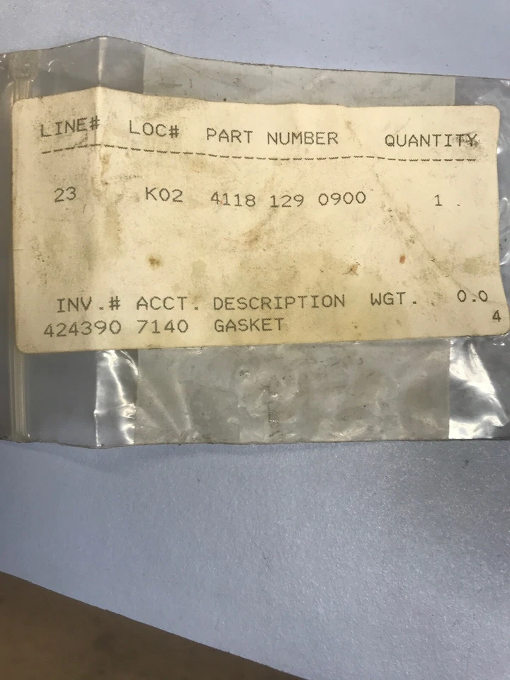 Stihl FS 50, FS 51, FS 60, FS 61, FS65, FS 90 Gasket 4118 129 0900  BBB6-19 - Image 3 of 3