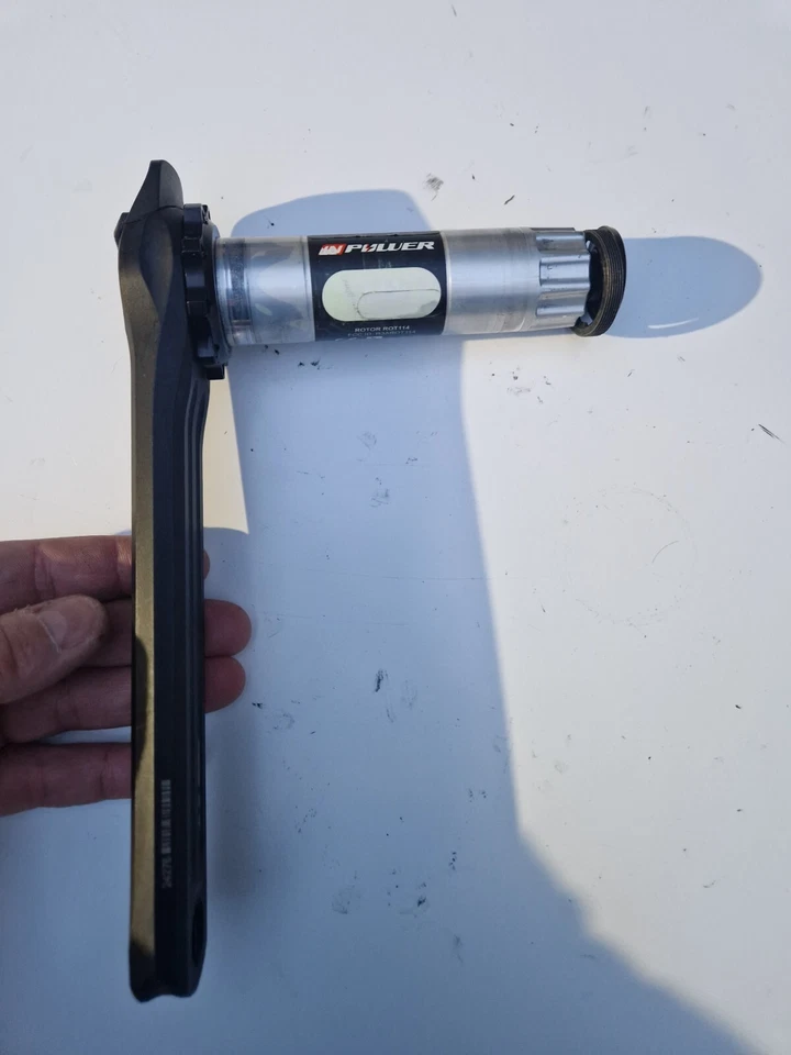 Rotor InPower Left Arm Power Meter, 175mm, 30mm Axle, Very Good Condition! - Image 3 of 4