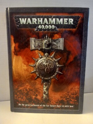 Warhammer 40K RuleBook Hardcover 2008 Codex Games Workshop