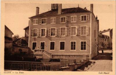 Old postcard CLUNY La Poste (649724)