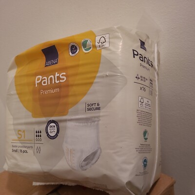 Abena Pants Premium S1, 6 x 16 Stück
