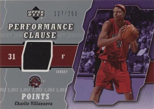2005-06 Upper Deck - Charlie Villanueva #PCJ-CV