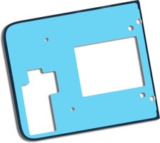 Motorola Razr 50 Ultra – Klebefolie Kleber für LCD Display Unten – Original