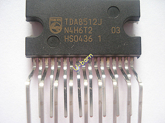 PHILIPS TDA8512J ZIP-17 USA ship