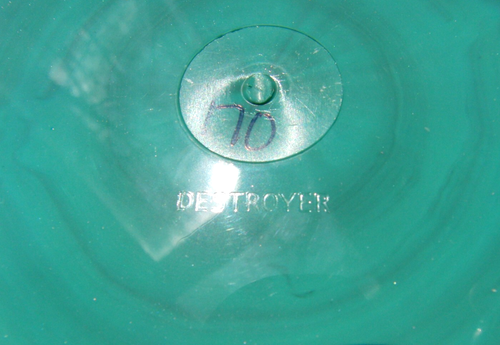 Innova Echostar Destroyer - Seafoam & Grey Swirls - Disc Golf F2 Echo Star 170G - Picture 4 of 4