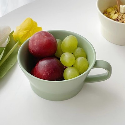 Ceramic Breakfast Cup Ceramic Milk Cup Coffee Mug Water Cup Home Tableware
