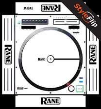 Rane Twelve 2019 Version Skin Color White Protective Decal StyleFlip Skins