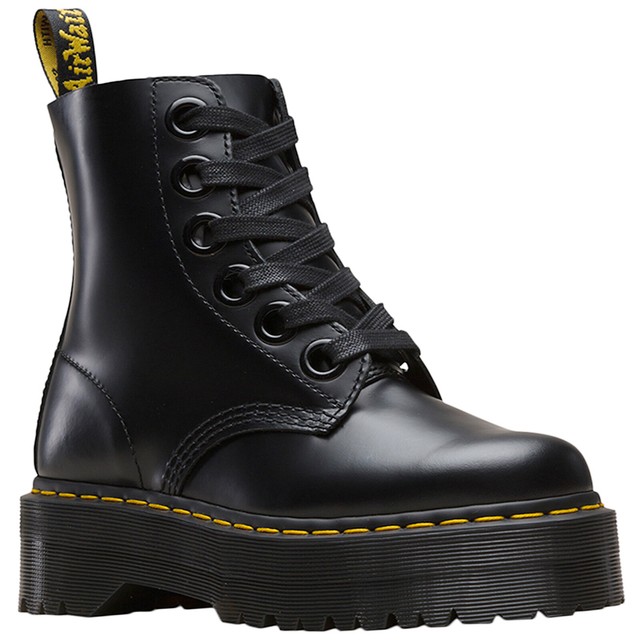 Dr. Martens Molly Leather Platform 
